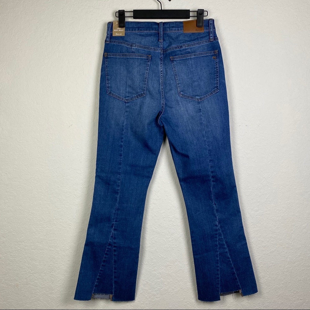 MADEWELL Cali Demi Boot Jeans Kemper Wash NEW - Picture 7 of 9